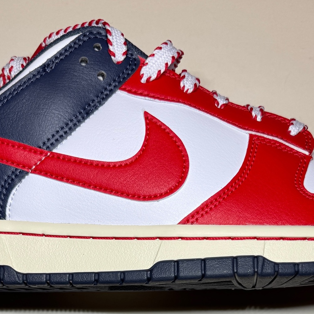 Nike Red and Navy Sneakers